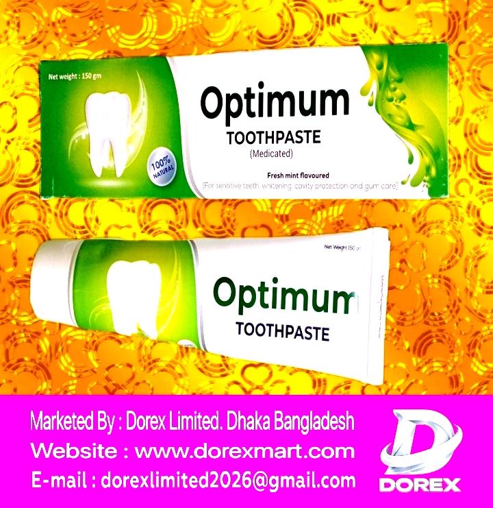 Optimum Toothpaste (150gm) Unparalleled in dental care