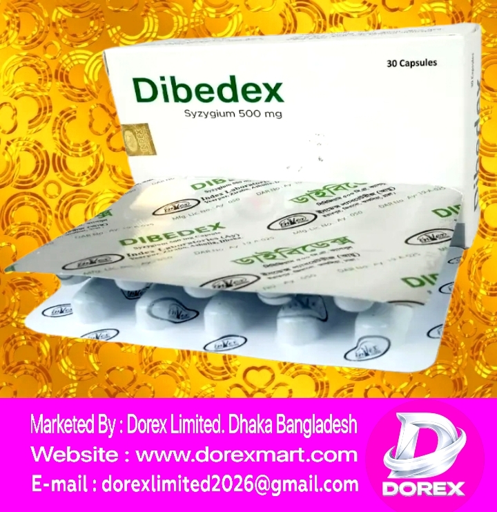 Cap Dibedex (240 Cap) Very effective for diabetes without side effects