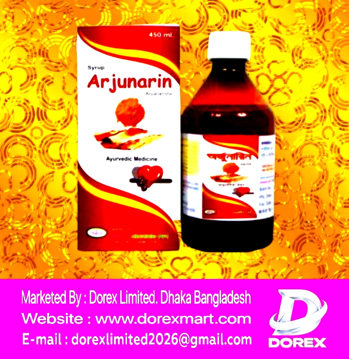 Syrup Arjunarin (450 ml) Very effective for heart disease.